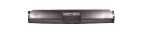 Steel Roll Pan With License Plate Center 94-01 Dodge Ram